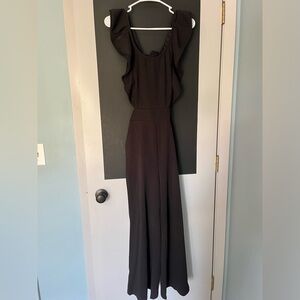 Black formal jumpsuit